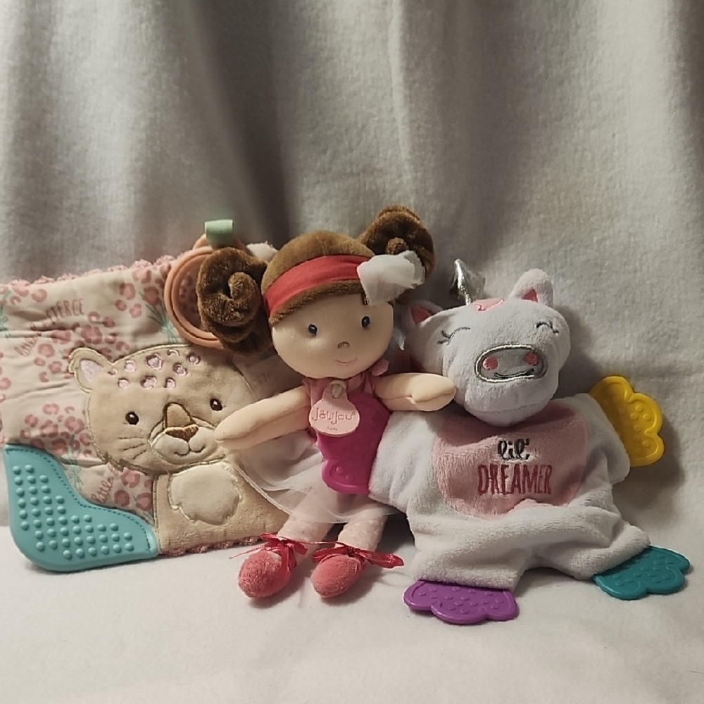 Adorable Baby Doll and Unicorn Set by
